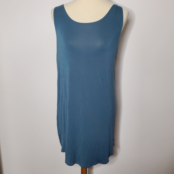 LOGO by Lori Goldstein Tops - Lori Goldstein LOGO blue tank top